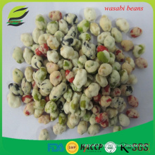 roasted and salted wasabi green peas
